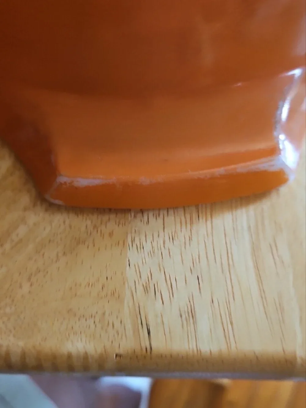 Pyrex Cinderella Harvest Wheat Orange And White 2.5 Quart Mixing Bowl # 443